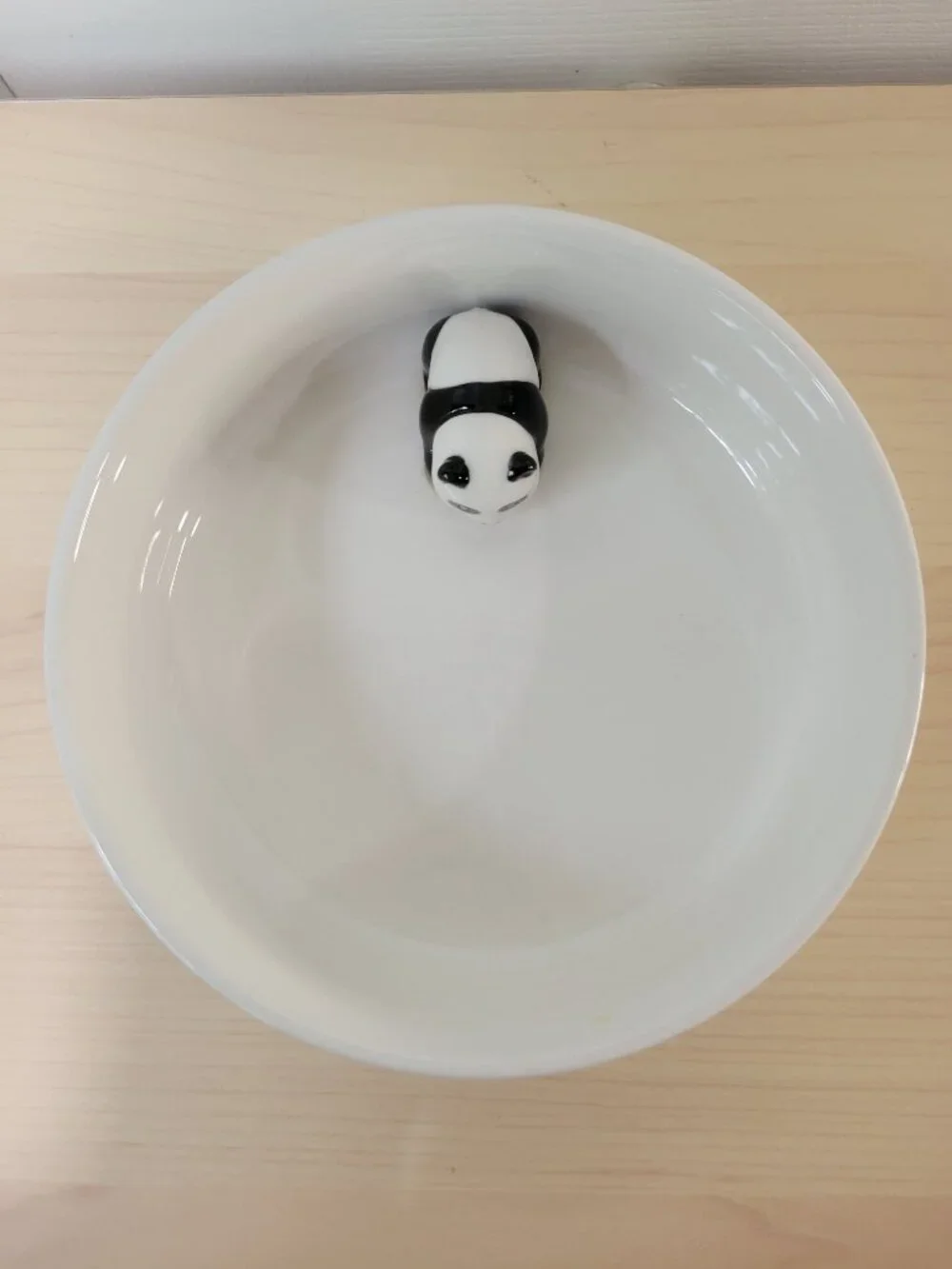 Honest Goods Pair of Bamboo 3D Ceramic Panda 6.5
